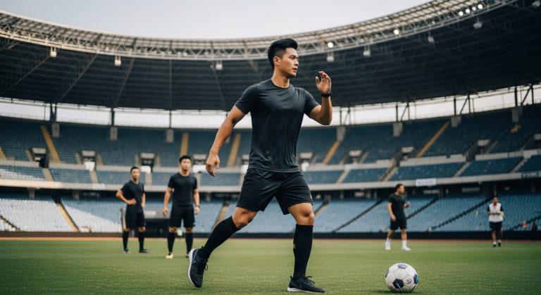 Philippines fitness gym with code-inspired graphics representing progress