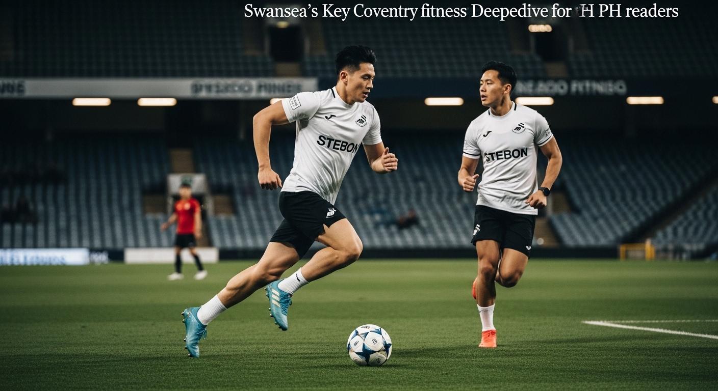 Diverse runners participating in a Coventry-inspired fitness race on city streets.